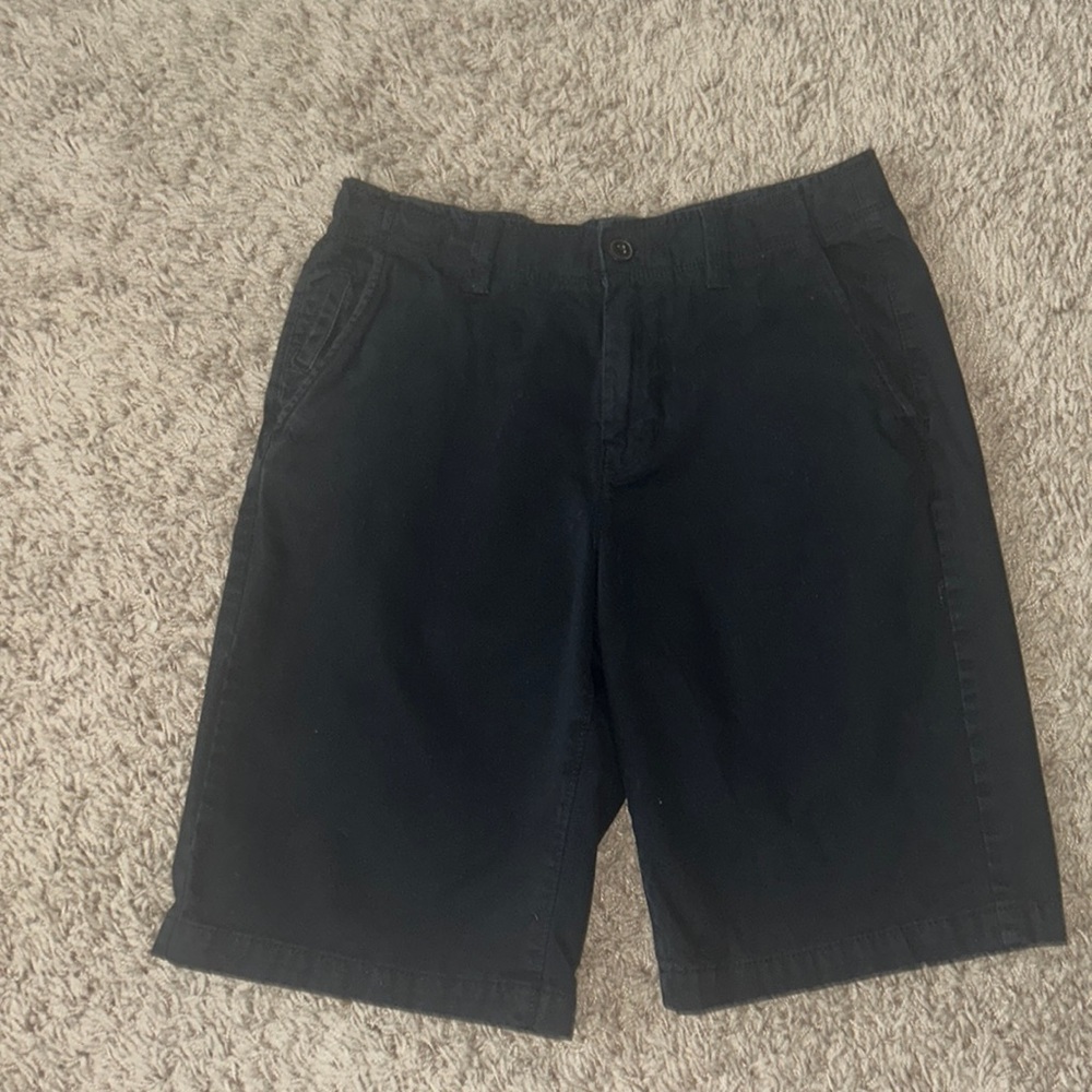 American Eagle Outfitters longboard men’s black shorts